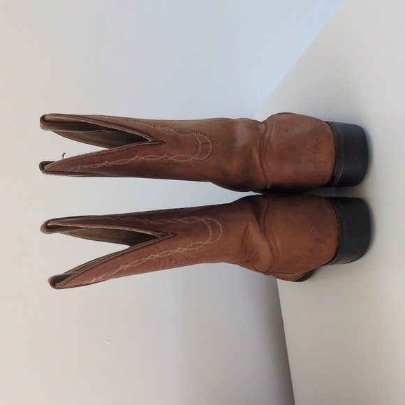 Tony Lama Western Cowboy Boots - Picture 5 of 15